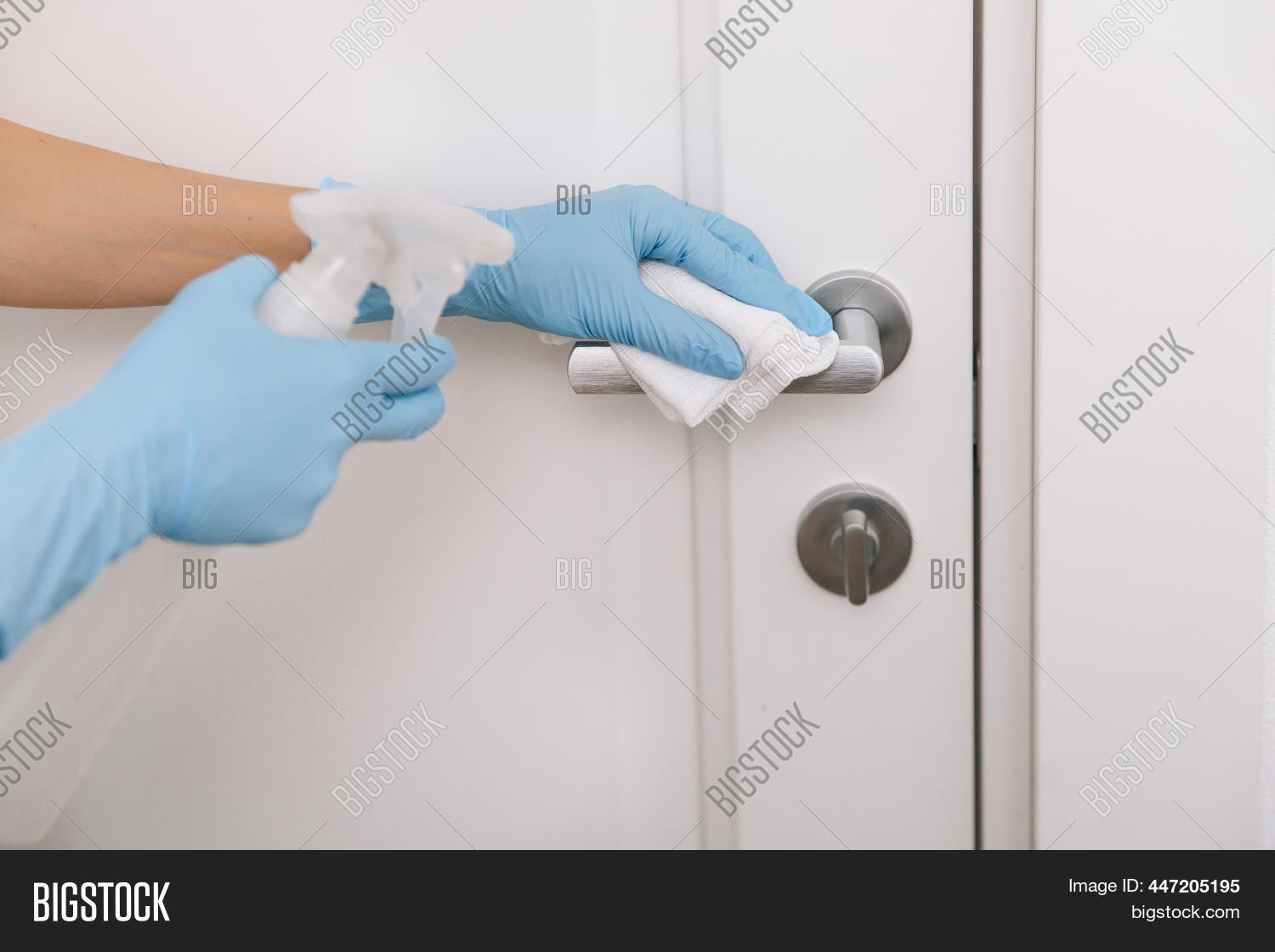 Cleaning Black Door Image & Photo (Free Trial) Bigstock