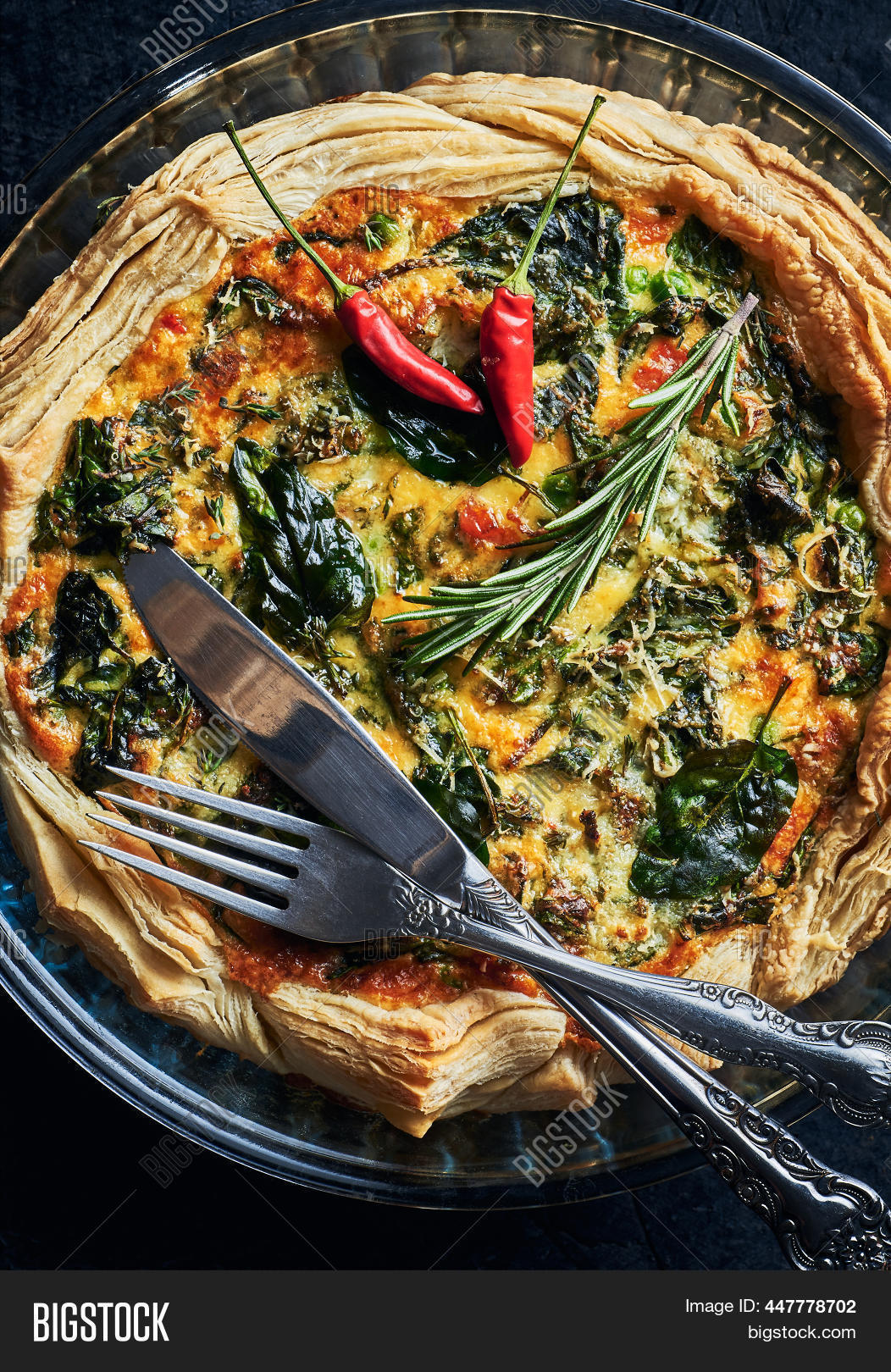 Quiche Savory Pie Food Image & Photo (Free Trial) Bigstock