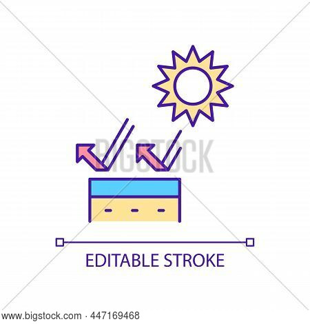 Heatwave Rgb Color Icon. Extreme And Abnormal Temperatures. Dangerous Disaster. Hot Weather. Isolate
