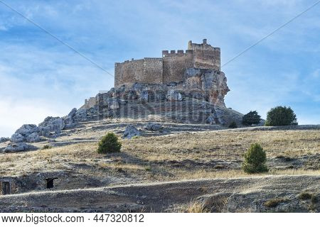 Gormaz Castle In Soria, Castile And Leon Community, Spain