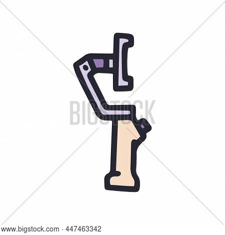 Phone Stabilizer Color Vector Doodle Simple Icon
