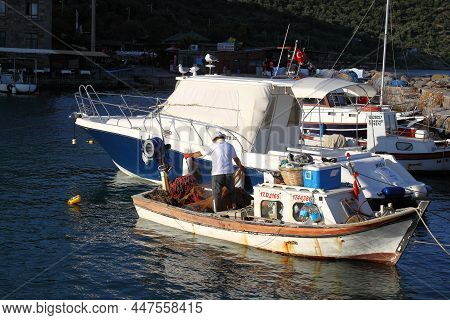 Canakkale, Turkey - 24 June 2014 : Assos, Also Known As Behramkale Or For Short Behram, Is A Small H
