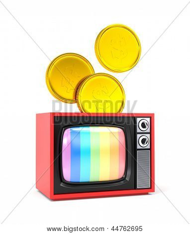 Taxe pour la TV ou TV comme une tirelire