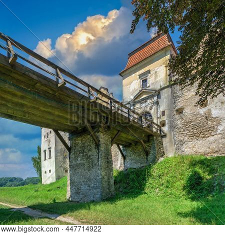 Svirzh Castle In Lviv Region Of Ukraine