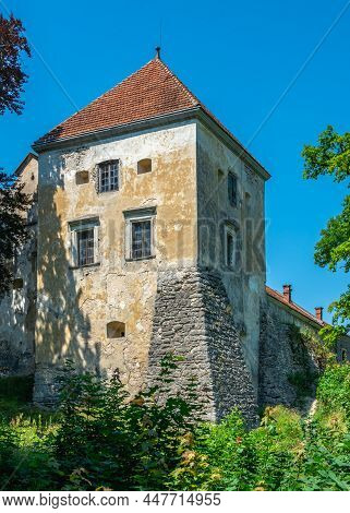 Svirzh Castle In Lviv Region Of Ukraine