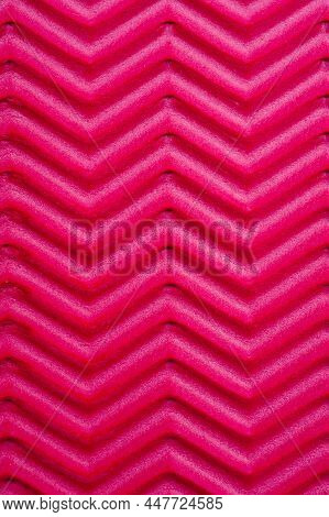 The Texture Of The Soles Of House Slippers Is Pink.