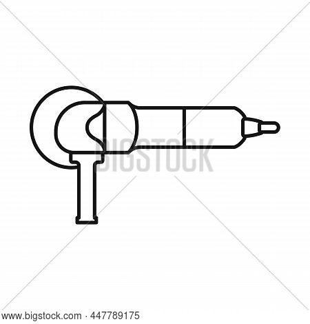 Vector Illustration Of Grinder And Machine Logo. Graphic Of Grinder And Grinding Stock Symbol For We
