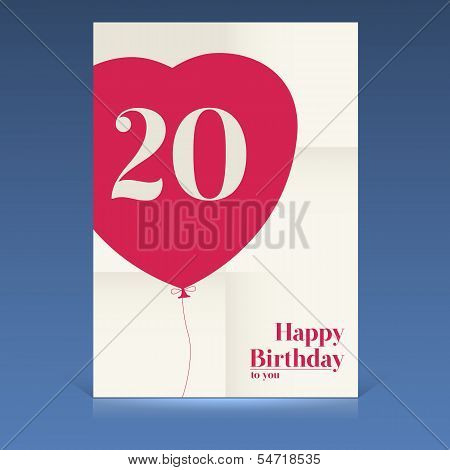 Happy birthday poster