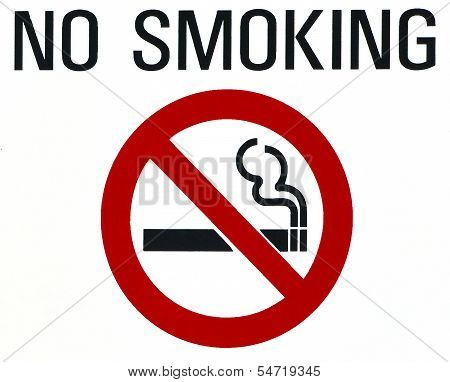 No Smoking Sign