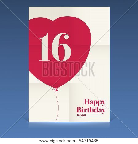 Happy birthday poster