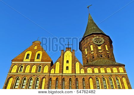 Cathedral Of Koenigsberg. Gothic, 14Th Century