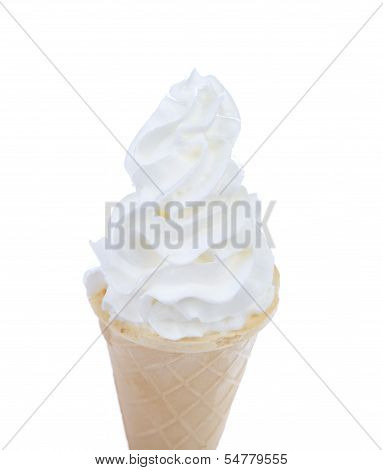 soft serve ice cream