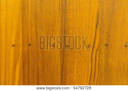 Pattern of teak wood