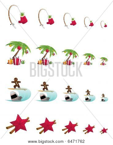 tropische Weihnachten