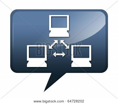 Icon, Button, Pictogram Network
