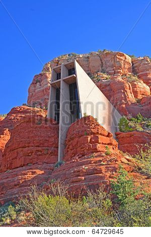 The Chapel of the Holy Cross in Sedona Arizona