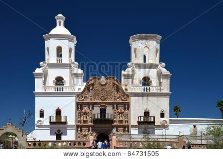The Mission in frontal view.