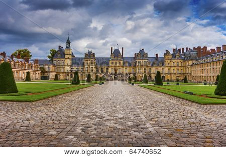 Fontainebleau castle