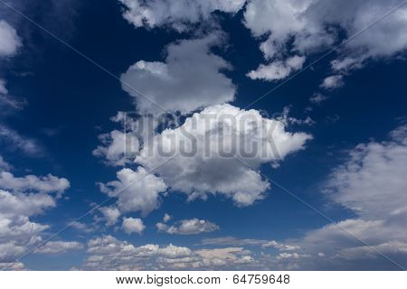 Blue Sky and Clouds