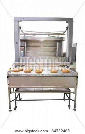 The image of a baking machine