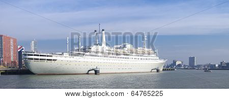 Passenger Ship In Rotterdam
