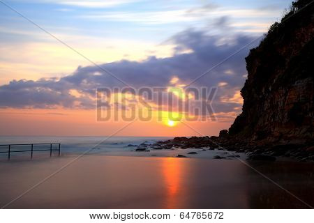 Sunrise At Macmasters Beach Nsw Australia