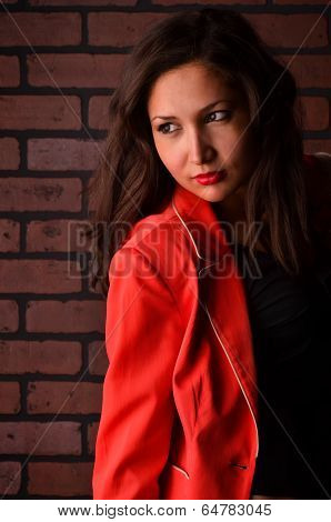 Photo of an attractive young woman