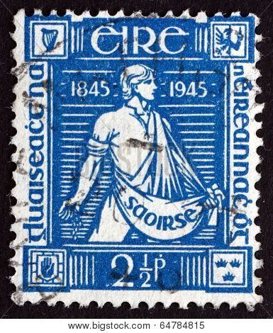 Postage Stamp Ireland 1945 Sower