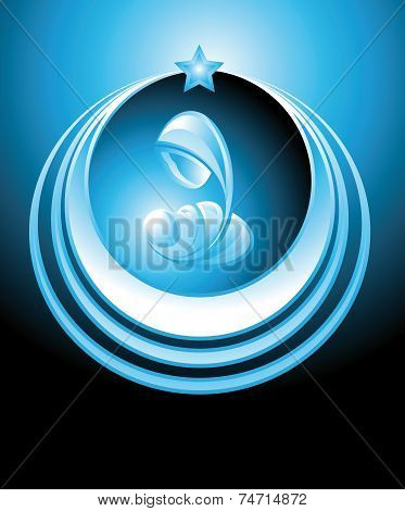 Nativity Glass  Icon