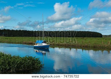 Blue Yacht
