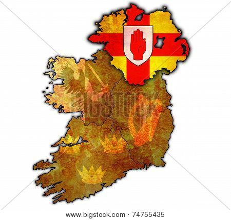 Ulster On Map Of Ireland