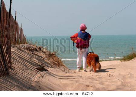 Amigos en la playa