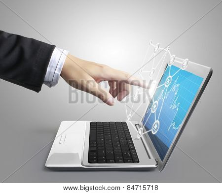 modern laptop