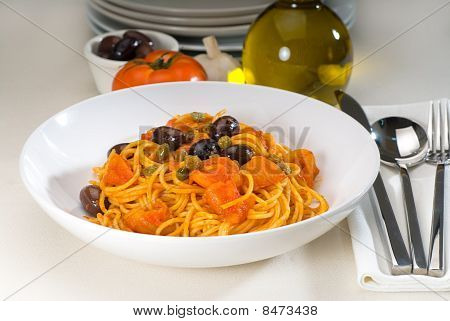 Jak usmażyć krewetki makaron spaghetti