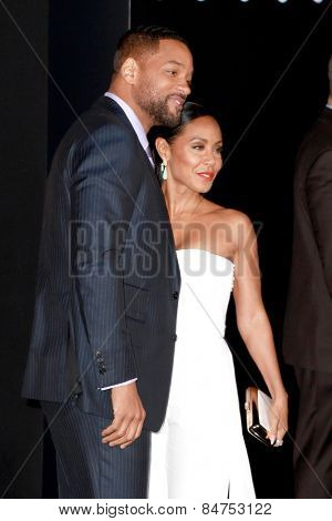 LOS ANGELES - FEB 24:  Will Smith, Jada Pinkett Smith at the 