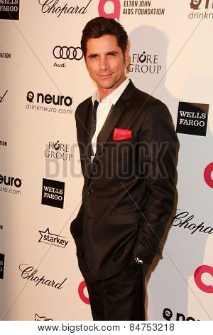 LOS ANGELES - FEB 22:  John Stamos at the Elton John Oscar Party 2015 at the City Of West Hollywood Park on February 22, 2015 in West Hollywood, CA