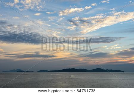 Dramatic Sunset Sky On Andaman Sea