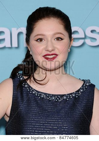 LOS ANGELES - JAN 05:  Emma Kenney arrives to the Showtime celebrates all-new seasons of Shameless, House of Lies and Episodes  on January 5, 2015 in West Hollywood, CA                