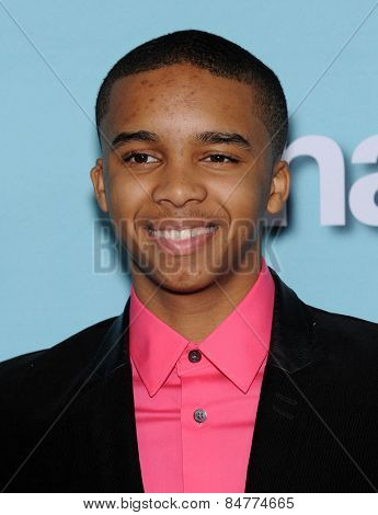 LOS ANGELES - JAN 05:  Donis Leonard Jr. arrives to the Showtime celebrates all-new seasons of Shameless, House of Lies and Episodes  on January 5, 2015 in West Hollywood, CA                