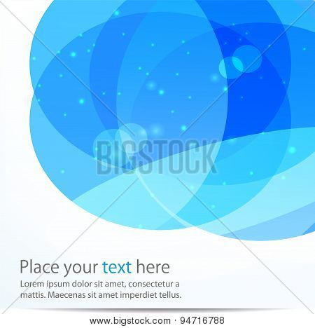 Abstract light vector background