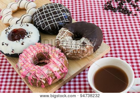 Doughnut Or Donut Coffee Break
