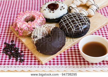 Doughnut Or Donut Coffee Break