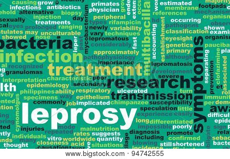 Leprosy Treatment and Research as a Concept background