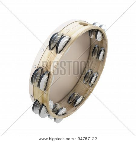 Close Up Tambourine