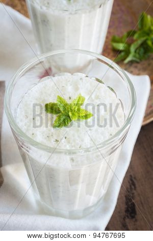 Mint Lassi