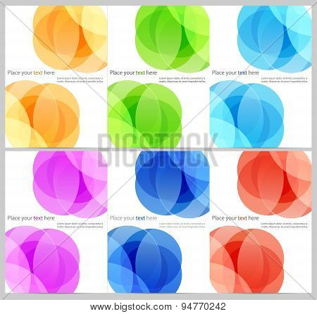 Abstract light vector background