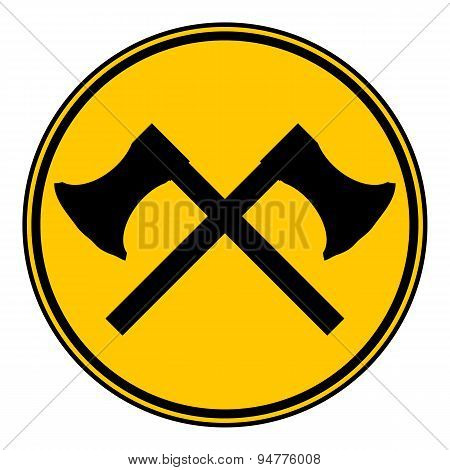 Crossed Axes Button.