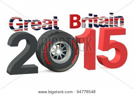 F1 Formula 1 Great Britain Grand Prix In Silverstone 2015 Concept