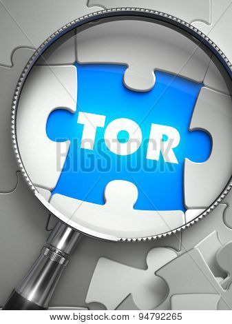 TOR - Missing Puzzle Piece through Magnifier.