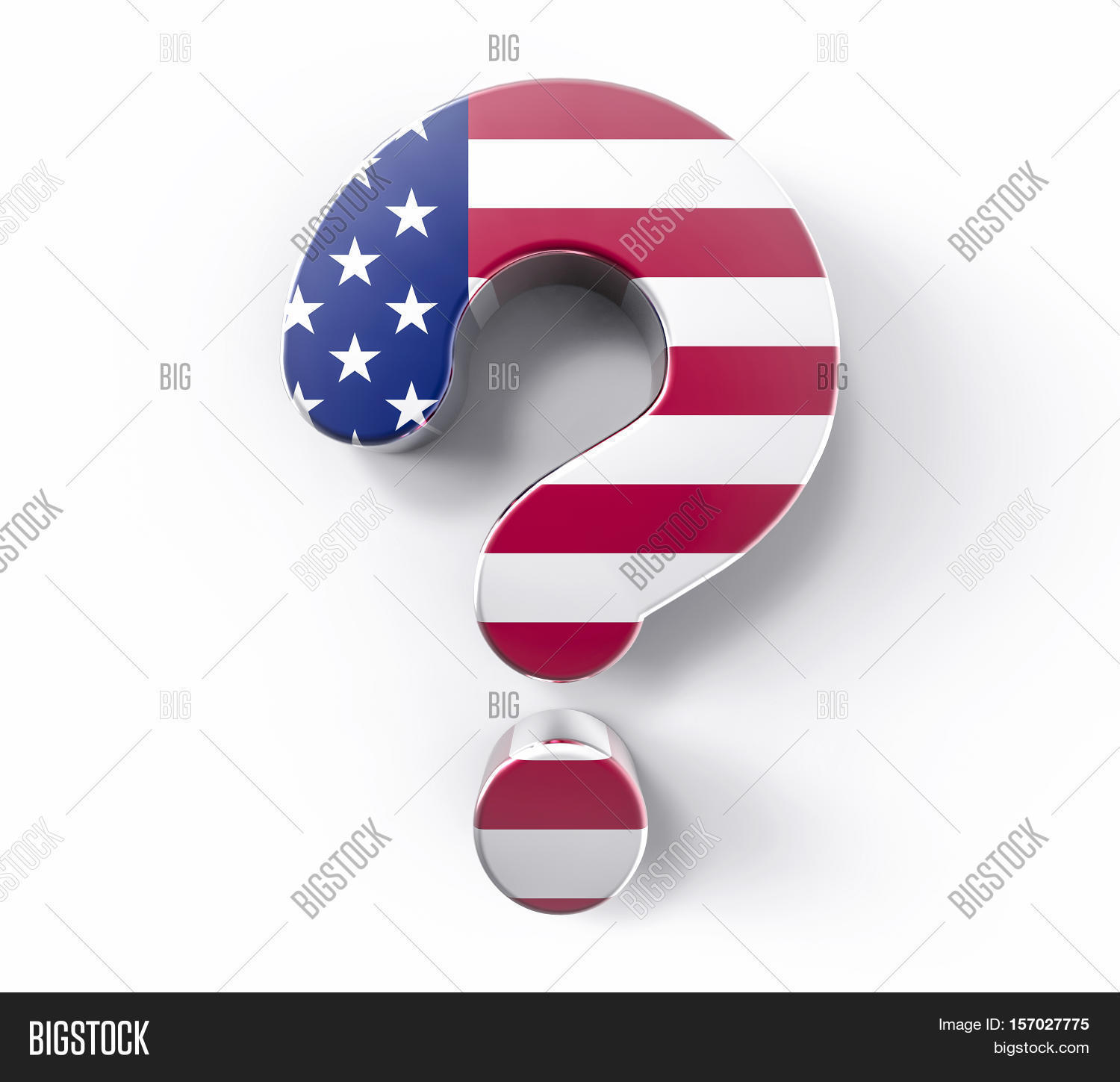 3D Isolated Usa Flag Image & Photo (Free Trial) | Bigstock